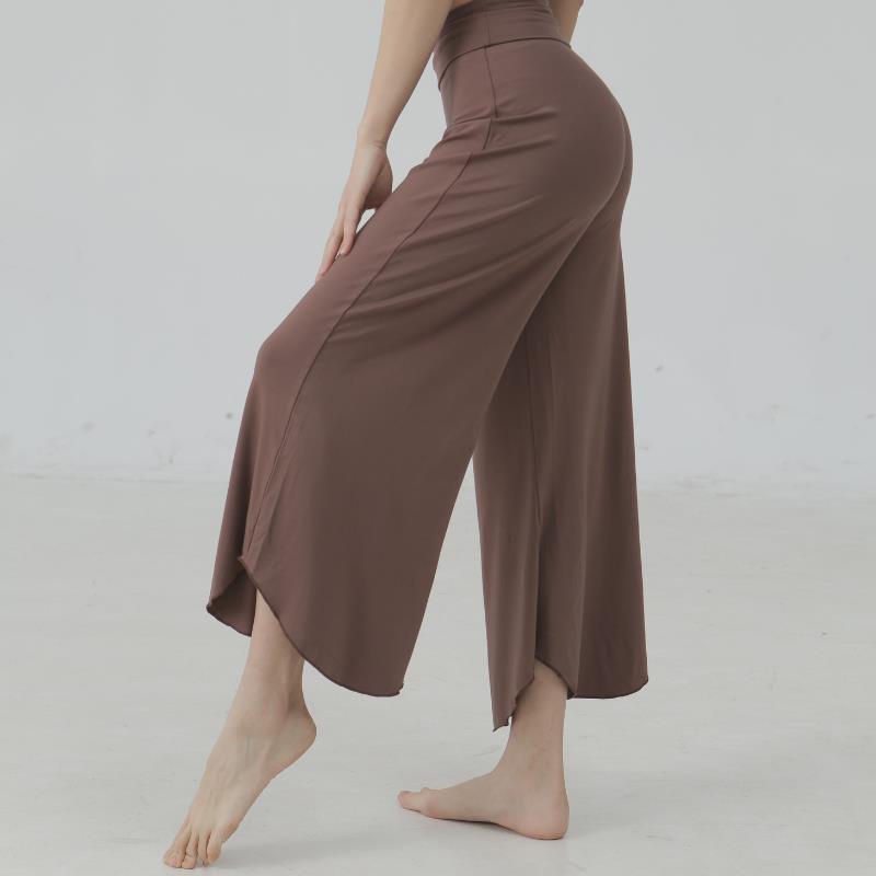 ハイウエストヨガパンツ ゆったりシルエット3095