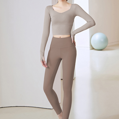 ラパンヨガロングスリーブセット 4092