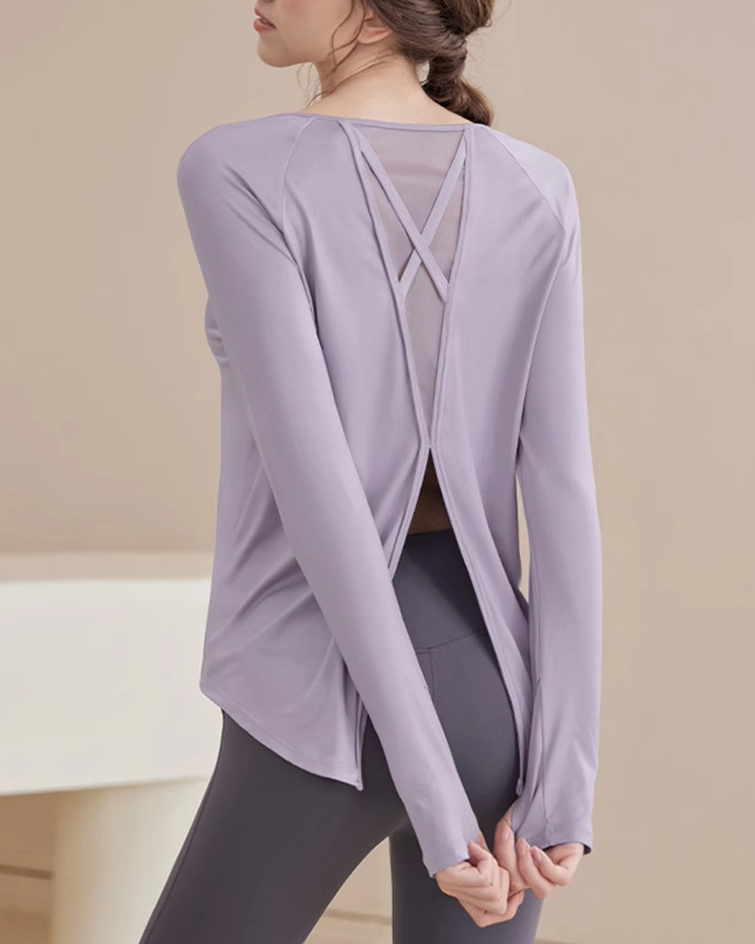 マカ二ヨガロングスリーブ 2370