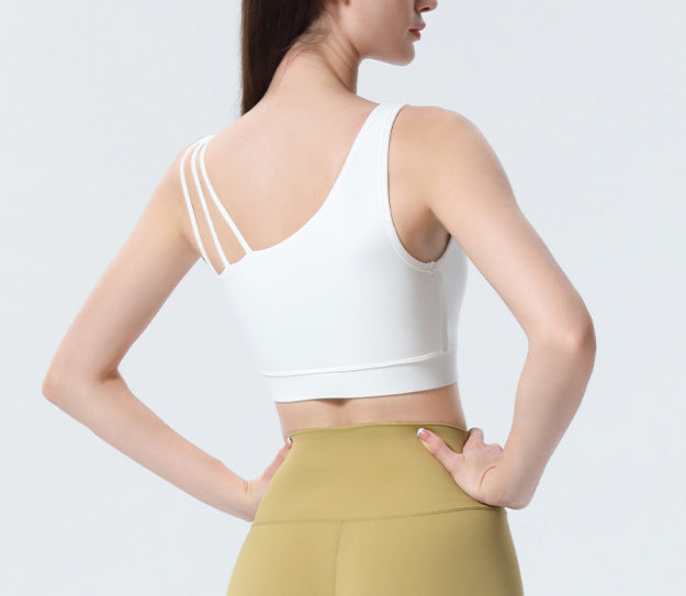 美背フィットネスカップ付きブラトップ 2589