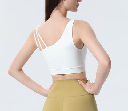 美背フィットネスカップ付きブラトップ 2589