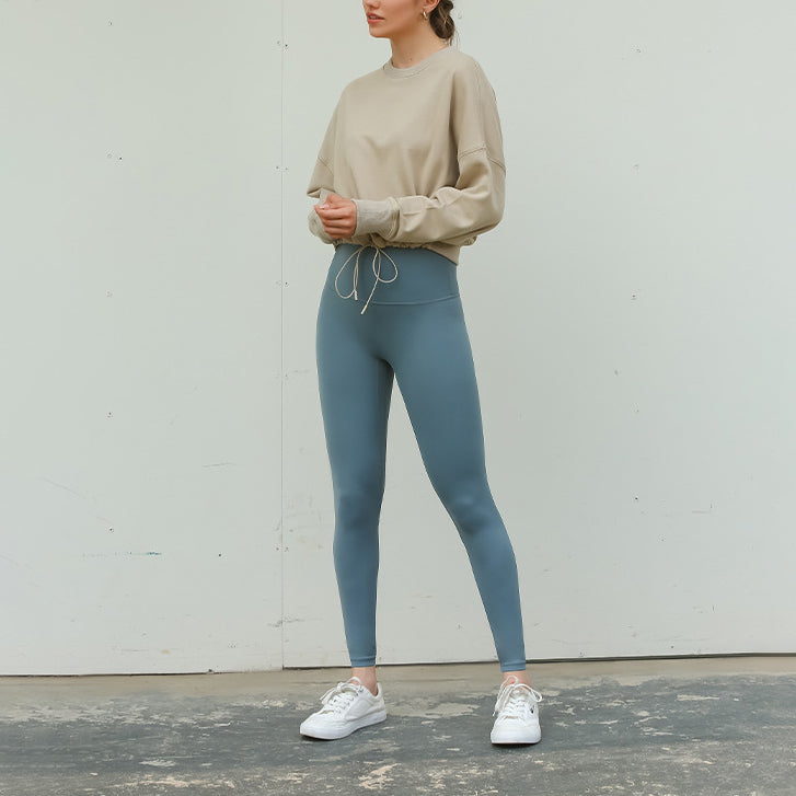 ドルマンスリーブ裾ドロストプルオーバー 2341