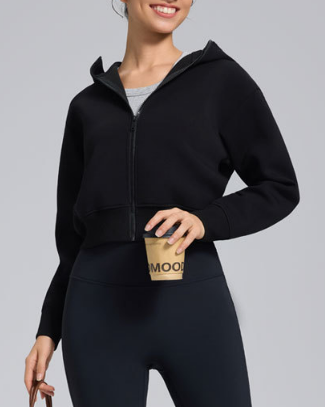 スフレタッチジップアップフリースジャケット 2374