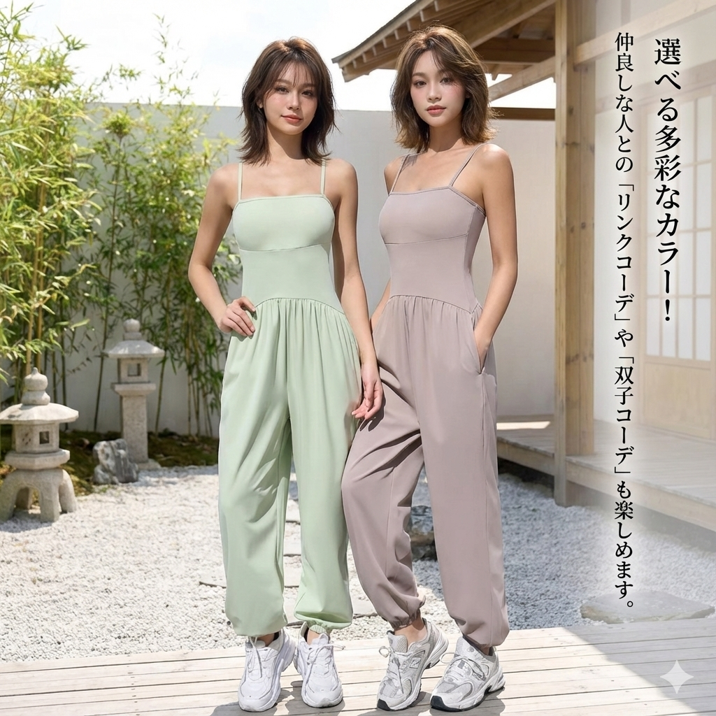 バルーンタックヨガオールインワン 4034