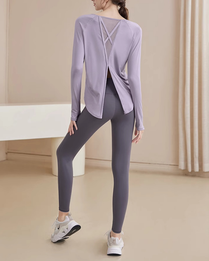 マカ二ヨガロングスリーブ 2370