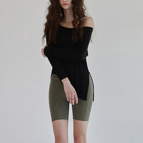 プリュネルヨガカットソー 2340