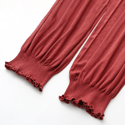 フリルヘムアラジンパンツ 30421