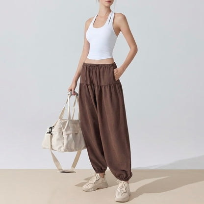 ストレッチバルーンヨガパンツ 3136