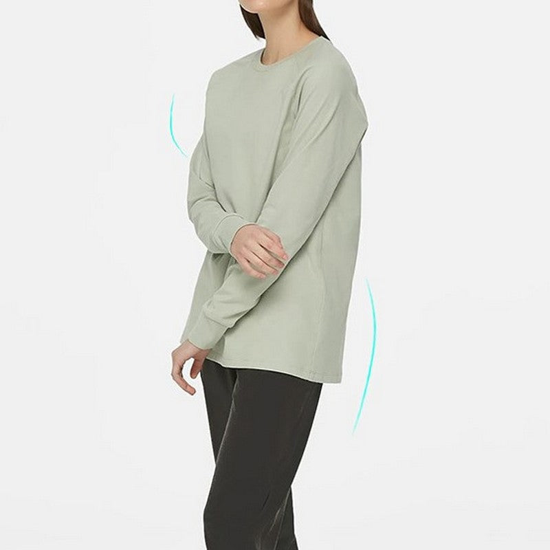 ストレートヨガロングスリーブ ミドル丈 2362