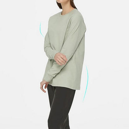 ストレートヨガロングスリーブ ミドル丈 2362