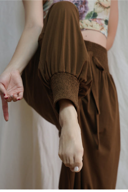 ハイウエスト禅風ヨガパンツ 3139