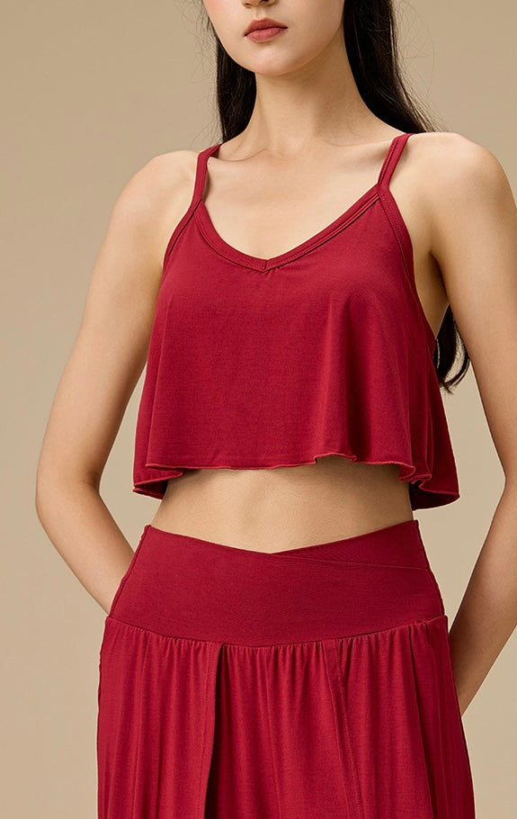 竹繊維プレミアム禅意インサイドフローヨガ2点セット4104