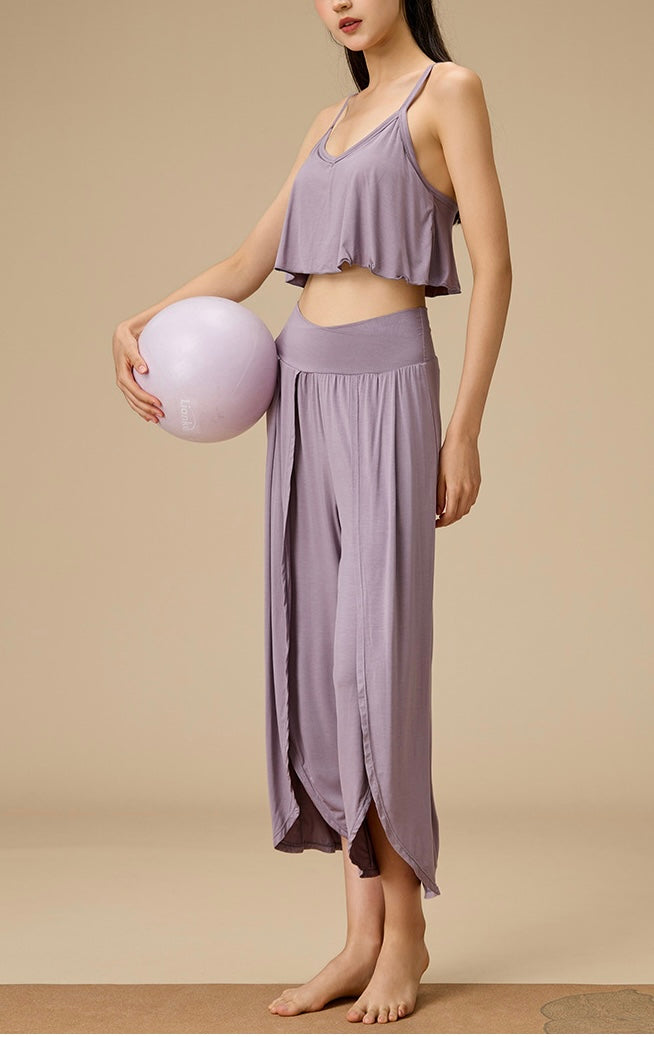 竹繊維プレミアム禅意インサイドフローヨガ2点セット4104