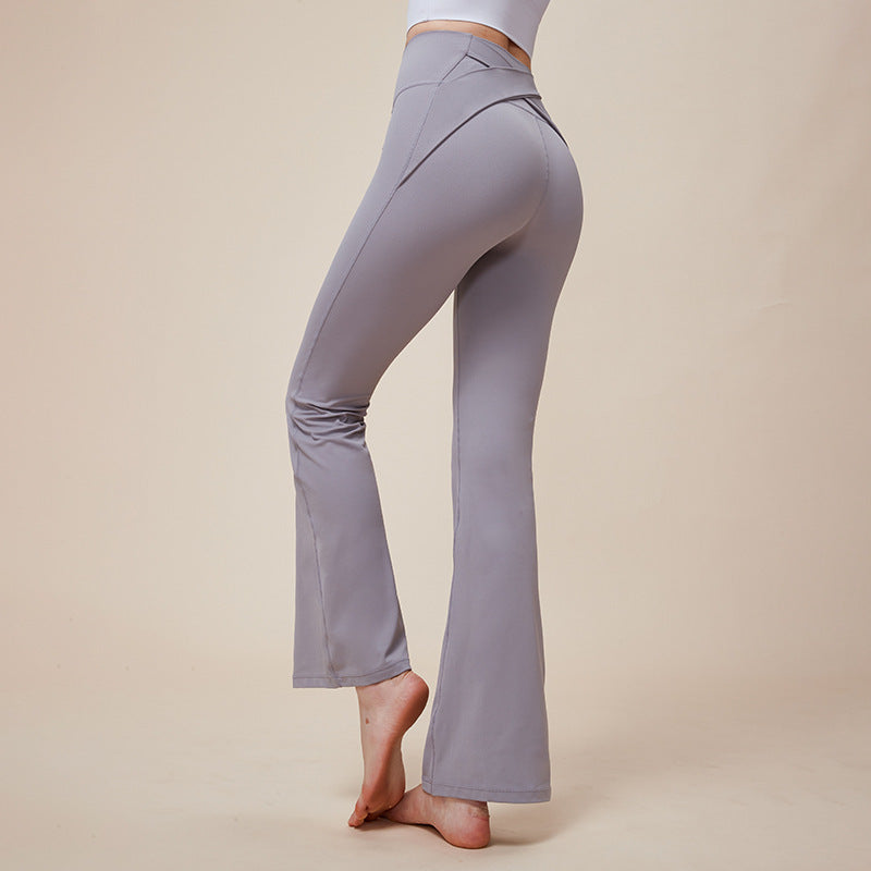 クロスバックフレアフィットレギンス 3119