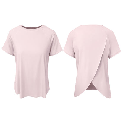 スポーツウェア半袖速乾UVカットジムウェアアウトドアTシャツ 2460