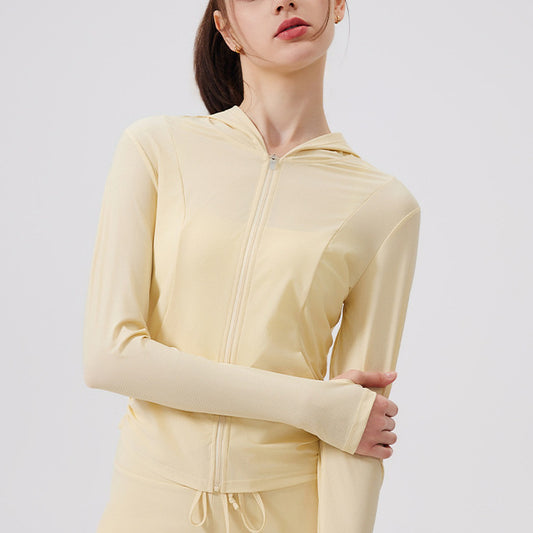 スポーツカジュアルUVカットラッシュガードヨガウェア 2464