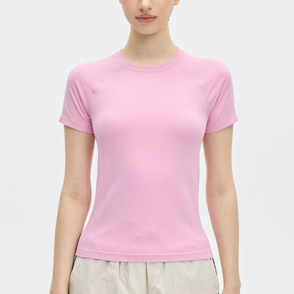 フィットネス半袖トレーニングスポーツウェアTシャツ 2506