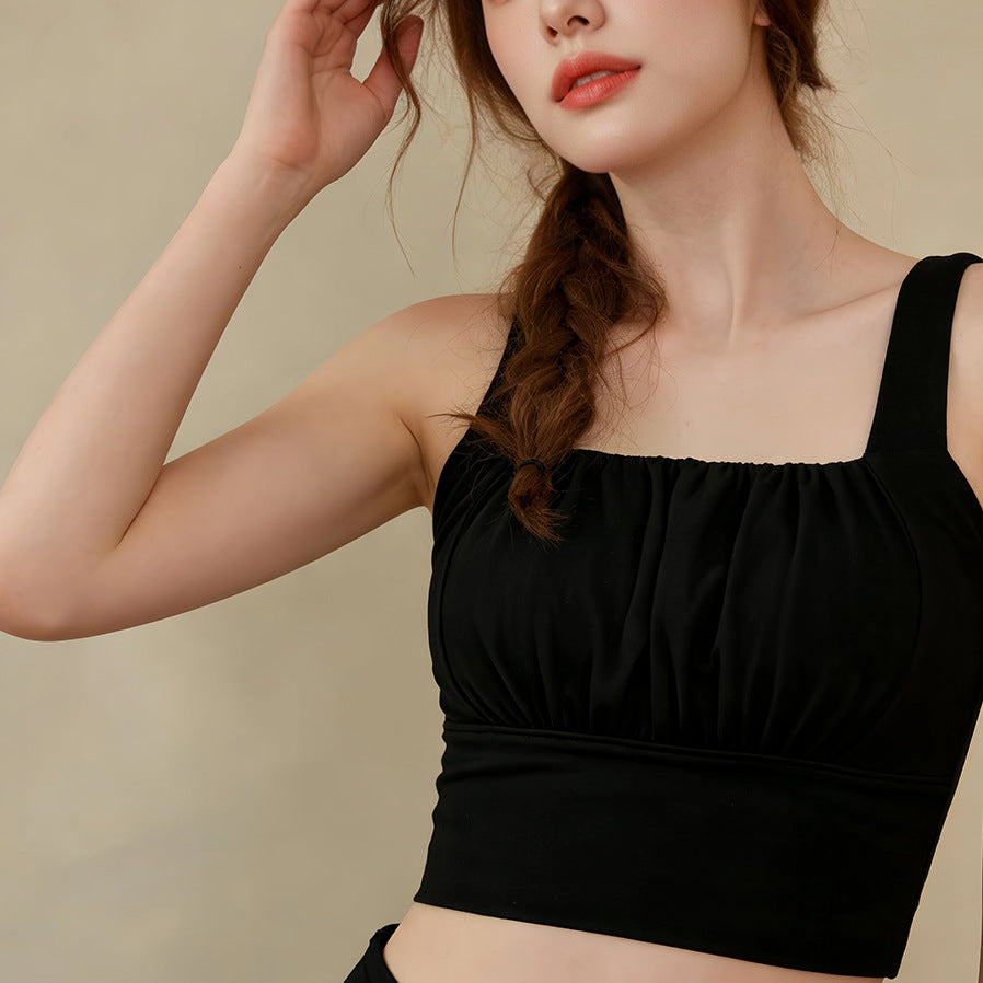 バストアップスポーツフィットネスヨガウェアレディースブラトップ 2425