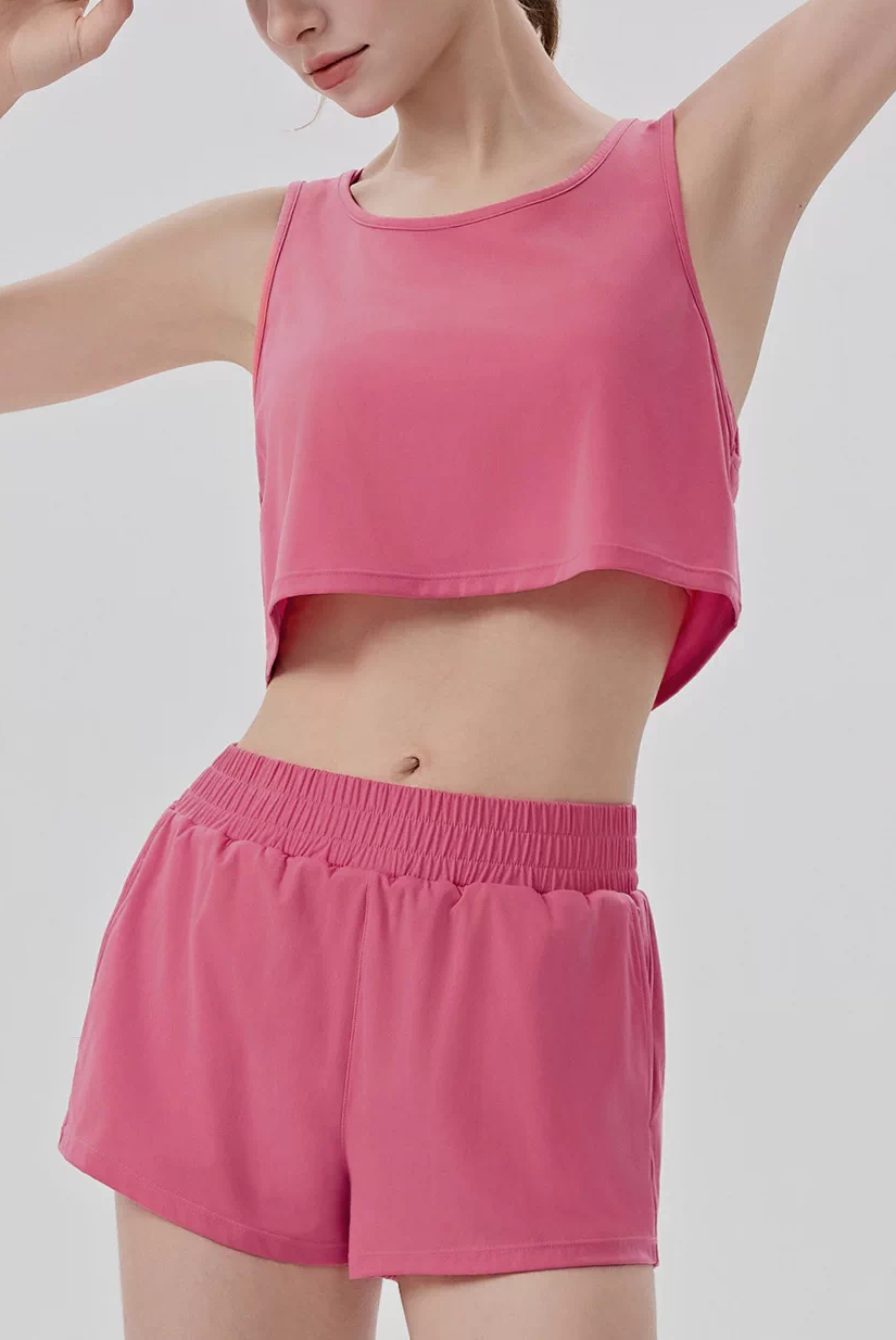UVカットブラトップタンクトップショートパンツ3点セット 4119