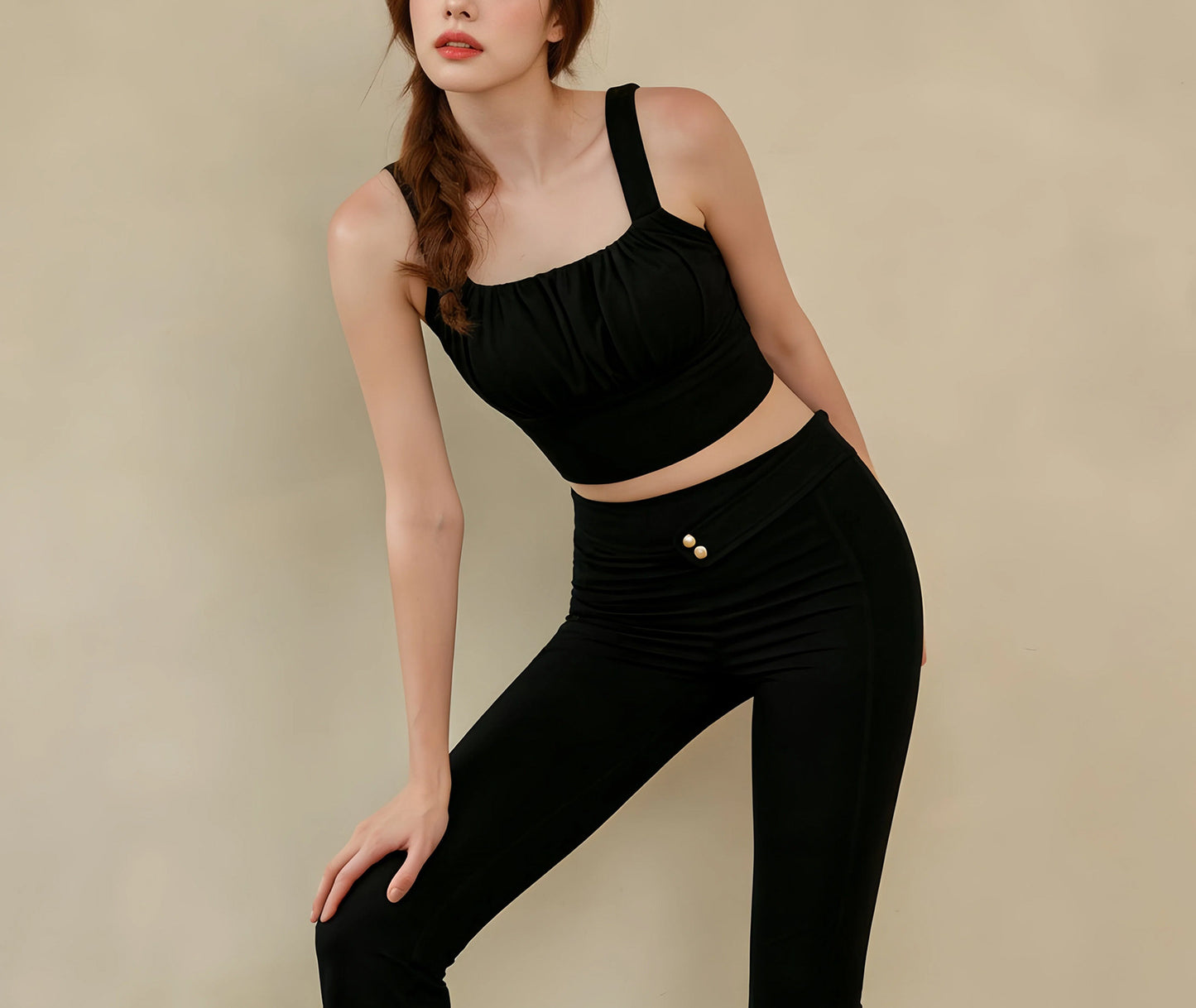 バストアップスポーツフィットネスヨガウェアレディースブラトップ 2425