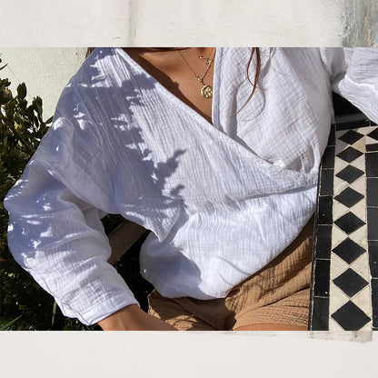 コットンガーゼ バンドゥヨガトップ 2390